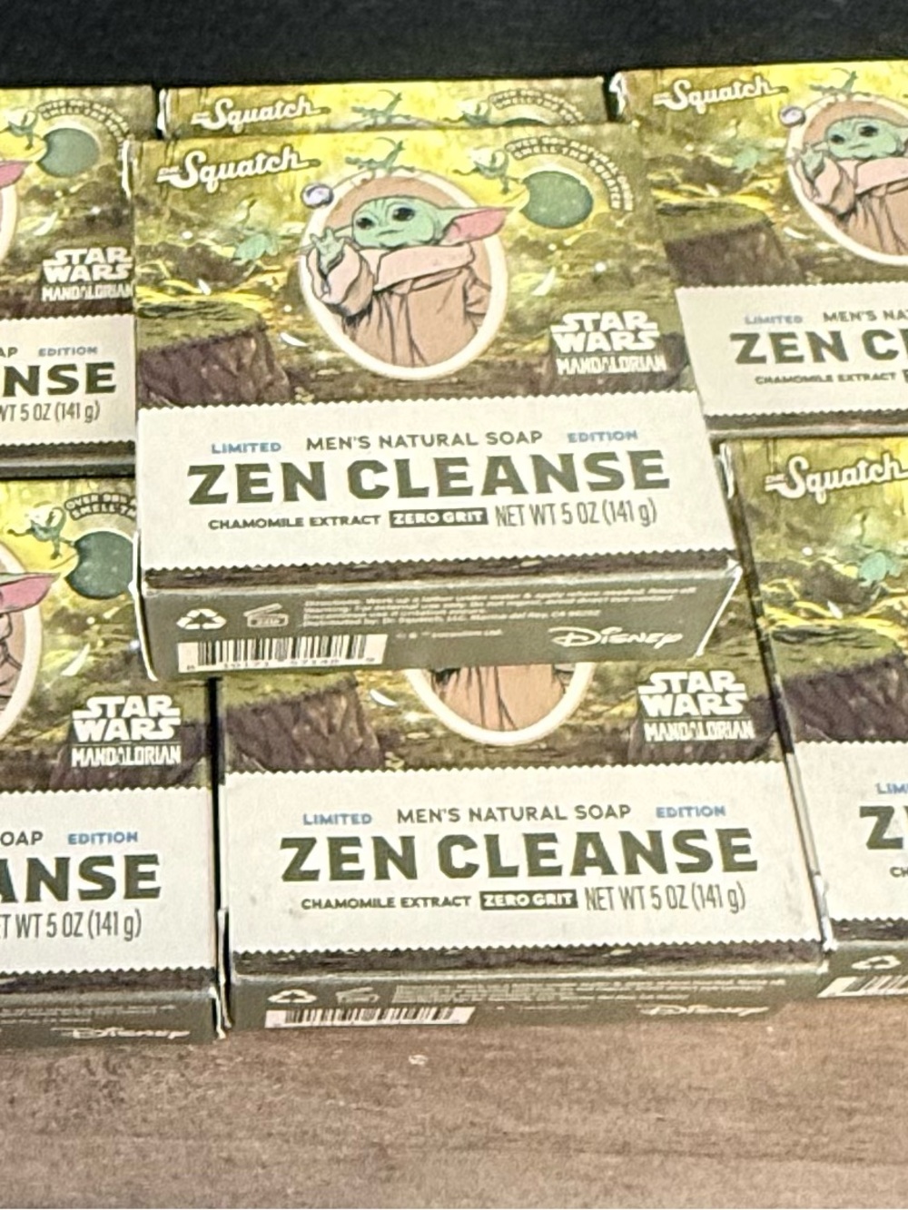 (7 PACK) Dr. Squatch Men's Natural Soap - Zen Cleanse, 5 oz